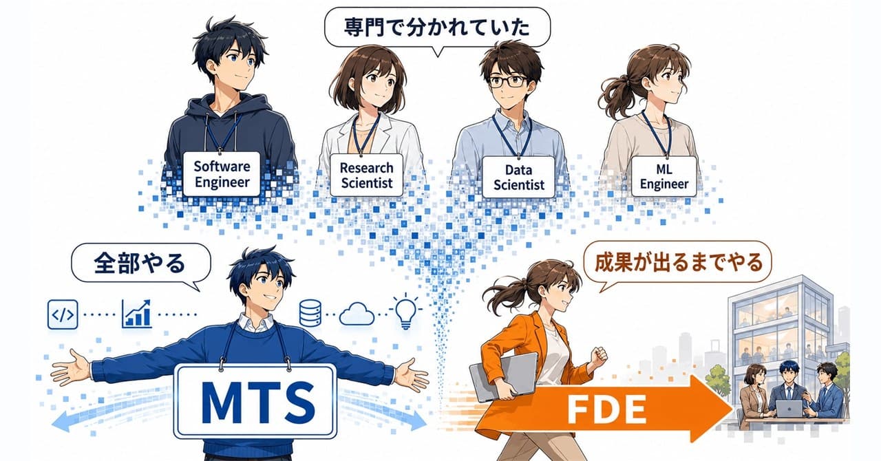 AI企業で広がる「MTS」肩書き──職種名より成果が問われる時代へ